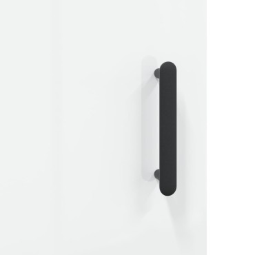 vidaXL Ντουλάπα Γυαλ. Λευκό 69,5x31x115cm από Επεξεργασμένο Ξύλο 1 τεμ.