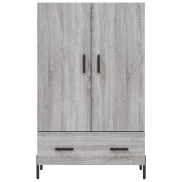 vidaXL Ντουλάπα Γκρι Sonoma 69,5x31x115cm από Επεξεργασμένο Ξύλο 1 τεμ.