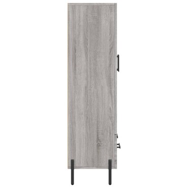 vidaXL Ντουλάπα Γκρι Sonoma 69,5x31x115cm από Επεξεργασμένο Ξύλο 1 τεμ.