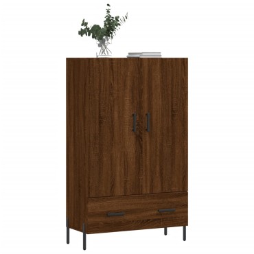 vidaXL Ντουλάπα Καφέ Δρυς 69,5x31x115cm από Επεξεργασμένο Ξύλο 1 τεμ.