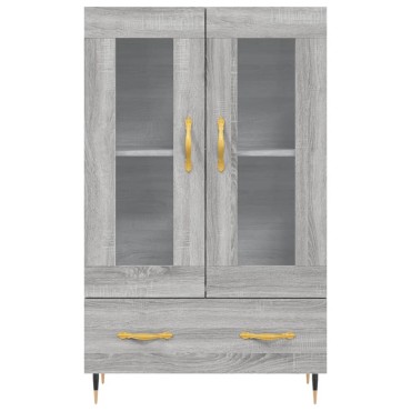 vidaXL Ντουλάπα Γκρι Sonoma 69,5x31x115cm από Επεξεργασμένο Ξύλο 1 τεμ.