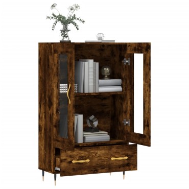 vidaXL Ντουλάπα Καπνιστή Δρυς 69,5x31x115cm Επεξεργασμένο Ξύλο 1 τεμ.