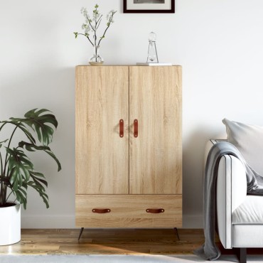 vidaXL Ντουλάπα Sonoma Δρυς 69,5x31x115cm από Επεξεργασμένο Ξύλο 1 τεμ.