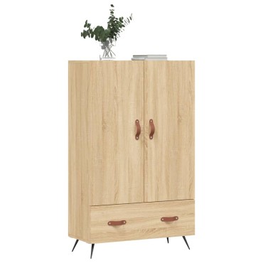 vidaXL Ντουλάπα Sonoma Δρυς 69,5x31x115cm από Επεξεργασμένο Ξύλο 1 τεμ.