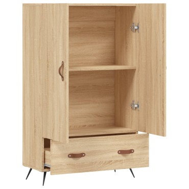vidaXL Ντουλάπα Sonoma Δρυς 69,5x31x115cm από Επεξεργασμένο Ξύλο 1 τεμ.