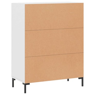 vidaXL Ντουλάπι Λευκό 69,5x34x90cm από Επεξεργασμένο Ξύλο 1 τεμ.