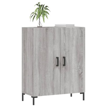 vidaXL Ντουλάπι Γκρι Sonoma 69,5x34x90cm από Επεξεργασμένο Ξύλο 1 τεμ.