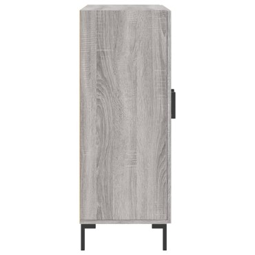 vidaXL Ντουλάπι Γκρι Sonoma 69,5x34x90cm από Επεξεργασμένο Ξύλο 1 τεμ.