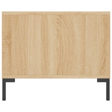 vidaXL Τραπεζάκι Σαλονιού Sonoma Δρυς 90x50x40cm Επεξεργασμένο Ξύλο 1 τεμ.