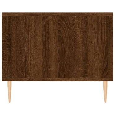 vidaXL Τραπεζάκι Σαλονιού Καφέ Δρυς 90x50x40cm Επεξεργασμένο Ξύλο 1 τεμ.