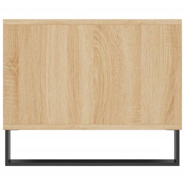 vidaXL Τραπεζάκι Σαλονιού Sonoma Δρυς 90x50x40cm Επεξεργασμένο Ξύλο 1 τεμ.