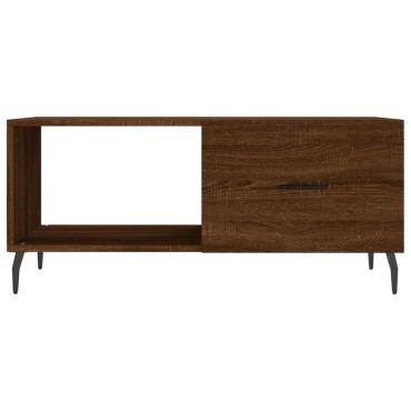 vidaXL Τραπεζάκι Σαλονιού Καφέ Δρυς 90x50x40cm Επεξεργασμένο Ξύλο 1 τεμ.