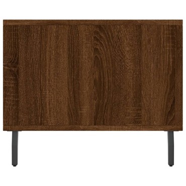 vidaXL Τραπεζάκι Σαλονιού Καφέ Δρυς 90x50x40cm Επεξεργασμένο Ξύλο 1 τεμ.