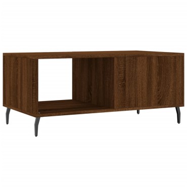 vidaXL Τραπεζάκι Σαλονιού Καφέ Δρυς 90x50x40cm Επεξεργασμένο Ξύλο 1 τεμ.