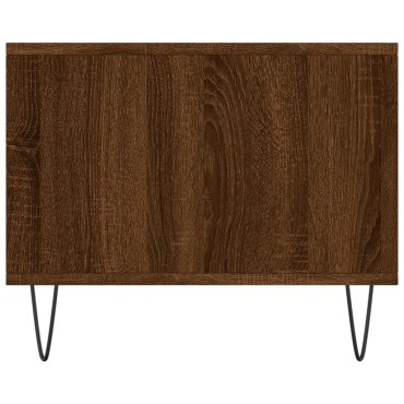vidaXL Τραπεζάκι Σαλονιού Καφέ Δρυς 90x50x40cm Επεξεργασμένο Ξύλο 1 τεμ.