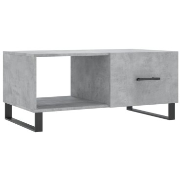 vidaXL Τραπεζάκι Σαλονιού Γκρι Σκυρ. 90x50x40cm Επεξεργασμένο Ξύλο 1 τεμ.