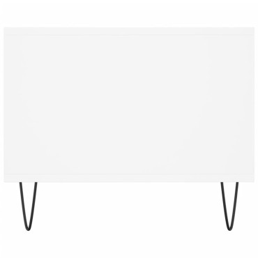 vidaXL Τραπεζάκι Σαλονιού Λευκό 90x50x40cm Επεξεργασμένο Ξύλο 1 τεμ.