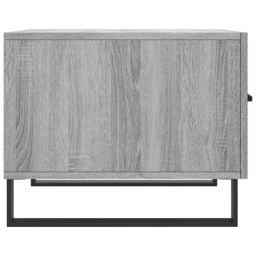 vidaXL Τραπεζάκι Σαλονιού Γκρι Sonoma 50x50x40cm Επεξεργασμένο Ξύλο 1 τεμ.