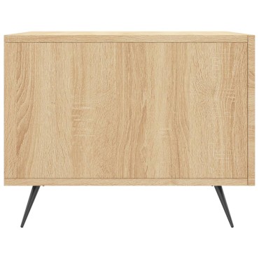 vidaXL Τραπεζάκι Σαλονιού Sonoma Δρυς 50x50x40cm Επεξεργασμένο Ξύλο 1 τεμ.
