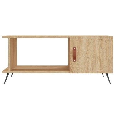 vidaXL Τραπεζάκι Σαλονιού Sonoma Δρυς 90x50x40cm Επεξεργασμένο Ξύλο 1 τεμ.
