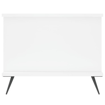 vidaXL Τραπεζάκι Σαλονιού Λευκό 90x50x40cm Επεξεργασμένο Ξύλο 1 τεμ.