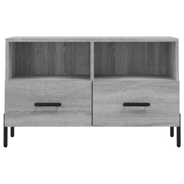 vidaXL Έπιπλο Τηλεόρασης Γκρι Sonoma 80x36x50cm από Επεξεργ. Ξύλο
