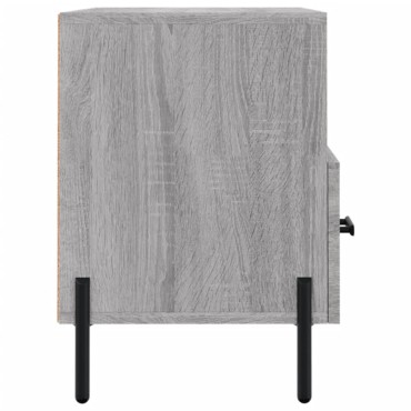 vidaXL Έπιπλο Τηλεόρασης Γκρι Sonoma 80x36x50cm από Επεξεργ. Ξύλο