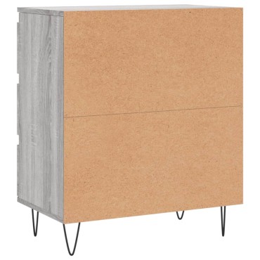 vidaXL Ντουλάπι Γκρι Sonoma 60x35x70cm από Επεξεργασμένο Ξύλο 1 τεμ.