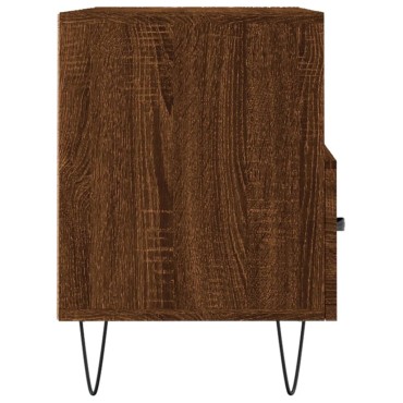 vidaXL Έπιπλο Τηλεόρασης Καφέ Δρυς 80x36x50cm Επεξ. Ξύλο