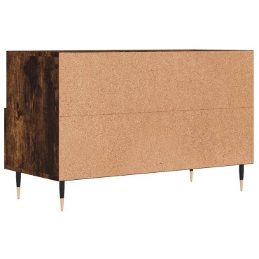 vidaXL Έπιπλο Τηλεόρασης Καπνιστή Δρυς 80x36x50cm Επεξ. Ξύλο