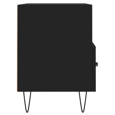 vidaXL Έπιπλο Τηλεόρασης Μαύρο 80x36x50cm από Επεξεργασμένο Ξύλο