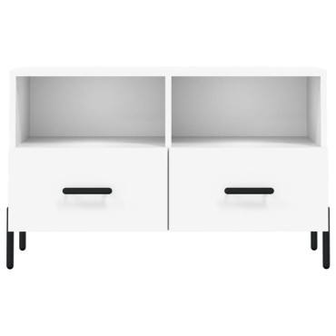 vidaXL Έπιπλο Τηλεόρασης Λευκό 80x36x50cm από Επεξεργασμένο Ξύλο