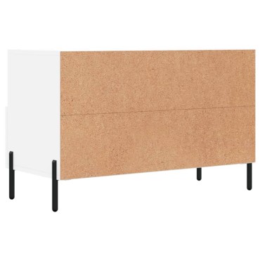 vidaXL Έπιπλο Τηλεόρασης Λευκό 80x36x50cm από Επεξεργασμένο Ξύλο