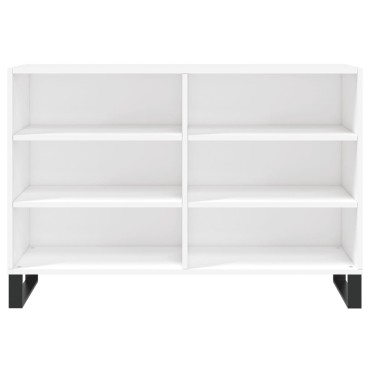 vidaXL Ραφιέρα Λευκή 103,5x35x70cm από Επεξεργασμένο Ξύλο 1 τεμ.