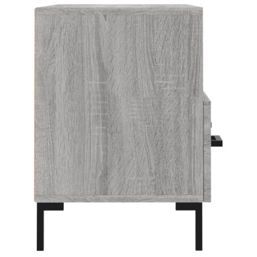 vidaXL Έπιπλο Τηλεόρασης Γκρι Sonoma 80x36x50cm από Επεξεργ. Ξύλο