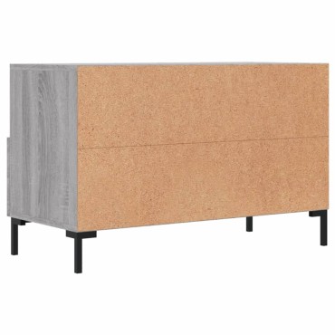 vidaXL Έπιπλο Τηλεόρασης Γκρι Sonoma 80x36x50cm από Επεξεργ. Ξύλο