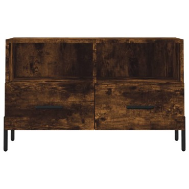 vidaXL Έπιπλο Τηλεόρασης Καπνιστή Δρυς 80x36x50cm Επεξ. Ξύλο