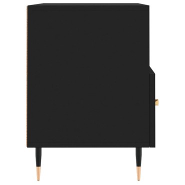 vidaXL Έπιπλο Τηλεόρασης Μαύρο 80x36x50cm από Επεξεργασμένο Ξύλο