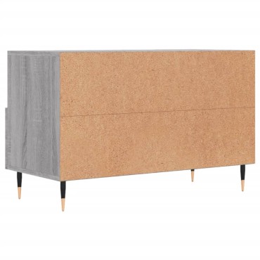 vidaXL Έπιπλο Τηλεόρασης Γκρι Sonoma 80x36x50cm από Επεξεργ. Ξύλο