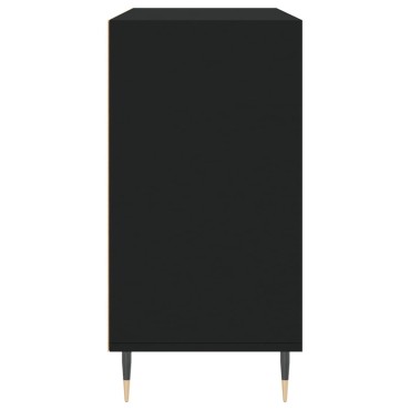 vidaXL Ραφιέρα Μαύρη 103,5x35x70cm από Επεξεργασμένο Ξύλο 1 τεμ.