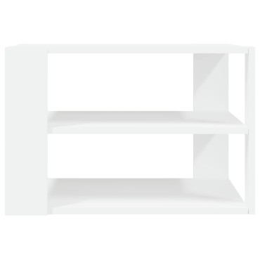 vidaXL Τραπεζάκι Σαλονιού Λευκό 59,5x59,5x40cm από Επεξεργ. Ξύλο 1 τεμ.