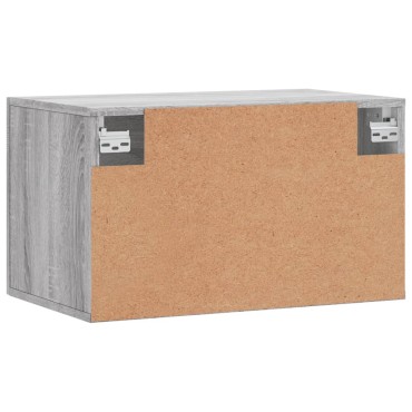 vidaXL Ντουλάπι Τοίχου Γκρι Sonoma 60x36,5x35cm Επεξεργασμένο Ξύλο 1 τεμ.