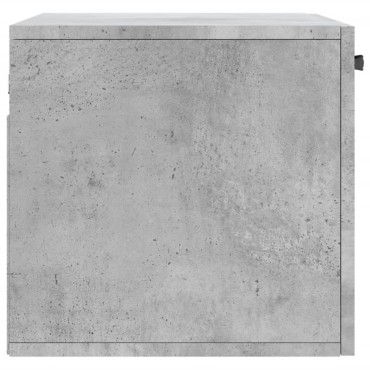 vidaXL Ντουλάπι Τοίχου Γκρι Σκυρ. 60x36,5x35cm Επεξεργασμένο Ξύλο 1 τεμ.
