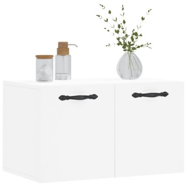 vidaXL Ντουλάπι Τοίχου Λευκό 60x36,5x35cm από Επεξεργασμένο Ξύλο 1 τεμ.
