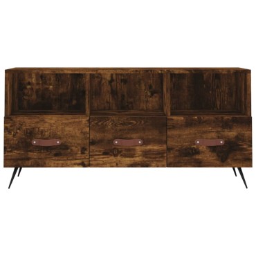 vidaXL Έπιπλο Τηλεόρασης Καπνιστή Δρυς 102x36x50cm Επεξεργασμένο Ξύλο