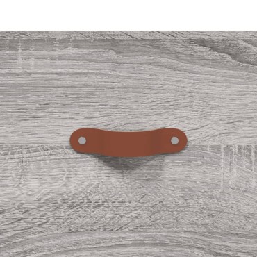 vidaXL Έπιπλο Τηλεόρασης Γκρι Sonoma 102x36x50cm Επεξεργασμένο Ξύλο