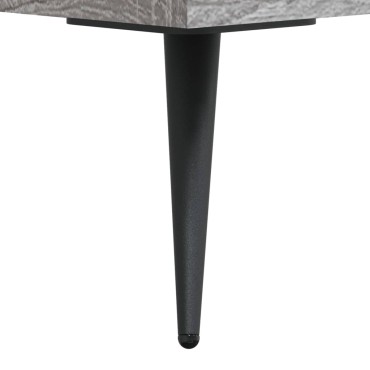 vidaXL Έπιπλο Τηλεόρασης Γκρι Sonoma 102x36x50cm Επεξεργασμένο Ξύλο