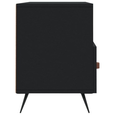 vidaXL Έπιπλο Τηλεόρασης Μαύρο 102x36x50cm από Επεξεργ. Ξύλο