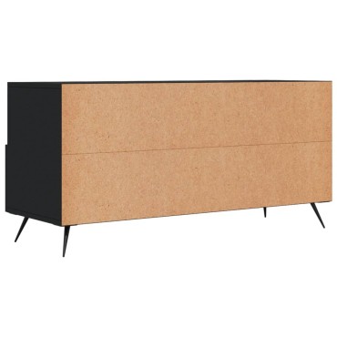 vidaXL Έπιπλο Τηλεόρασης Μαύρο 102x36x50cm από Επεξεργ. Ξύλο