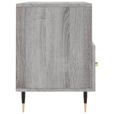 vidaXL Έπιπλο Τηλεόρασης Γκρι Sonoma 102x36x50cm Επεξεργασμένο Ξύλο